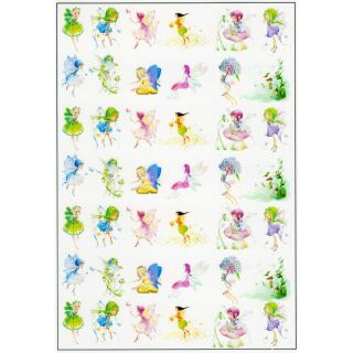 colored film sheet - fairies