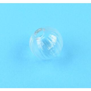 fluted handmade glass orb 16mm