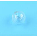 fluted handmade glass orb 16mm