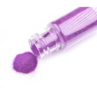 5g holografisches Glitterpulver violett