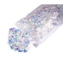 20g glitter flakes white