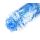 20g Glitterflocken blau