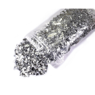 20g glitter flakes silver