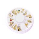 tiny metal pendants wheel
