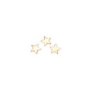 3 kleine Sterne gold - design 1