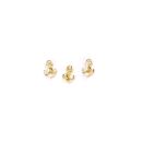 3 little anchors gold