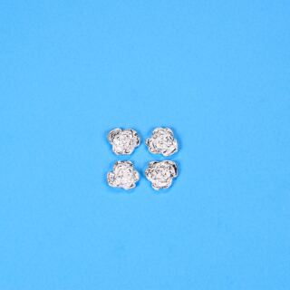 4 little roses silver - design 3