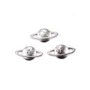 3 saturn planets silver