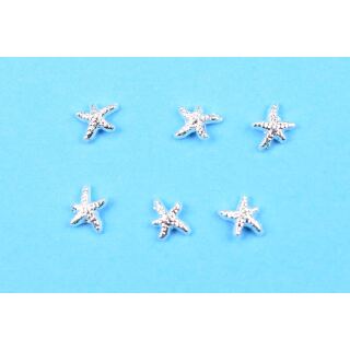 7 sea stars silver