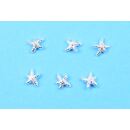 7 sea stars silver