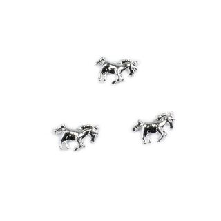 3 unicorns silver