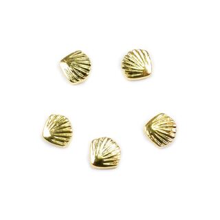 5 Muscheln gold