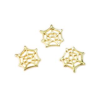 3 Spinnennetz gold