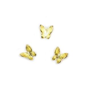 3 3D Schmetterlnge silber