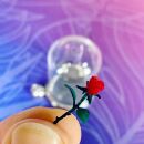 3 3D mini roses M
