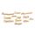 Sternzeichen Schrift gold