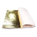 100 sheets imitation gold leaf 14x14cm
