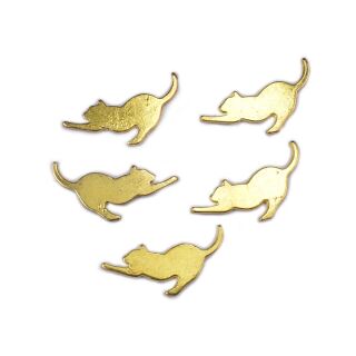 5 Katzen gold - Design 5