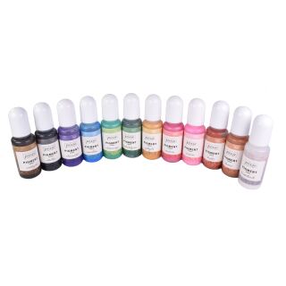 12 colors pearl pigment set