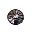 mixed irregular stones wheel