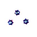 3 little rhinestones snowflake sapphire