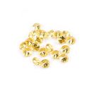 20 Resin Gems 3mm goldgelb