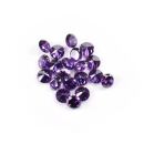 20 Resin Gems 3mm violet