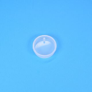small silicone mold circle with hole