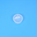 small silicone mold circle with hole