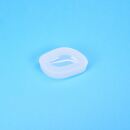silicone mold puffy deformed drop with hole
