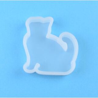 silicone mold sitting cat