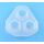 silicone mold 3 big crystals