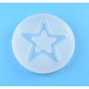 silicone mold big hollow star with hole