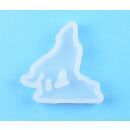 silicone mold howling wolf
