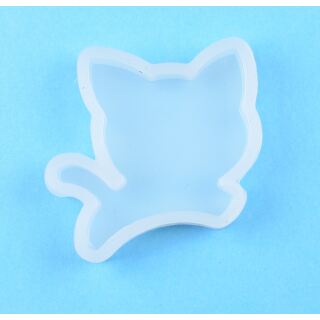 silicone mold jumping cute cat