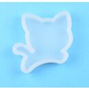 silicone mold jumping cute cat
