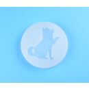 silicone mold sitting dog