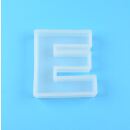 silicone mold letter E