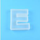 silicone mold letter E