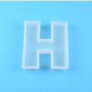 silicone mold letter H