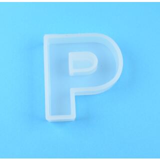silicone mold letter P