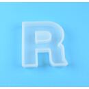 silicone mold letter R