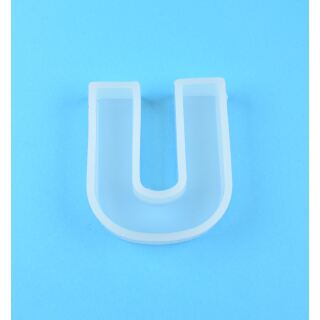silicone mold letter U