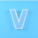 silicone mold letter V