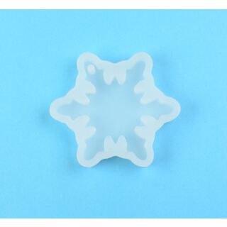 Silikonform Schneeflocke - Design 3