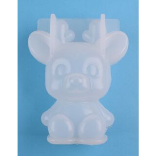 silicone mold kawaii deer 3D