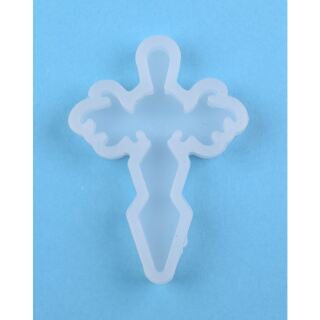 silicone mold small cross - design 1