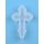 silicone mold small cross - design 2