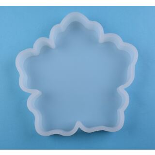 Silikonform Untersetzer Blume