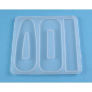 Silikonform Haarspangen - Design 1